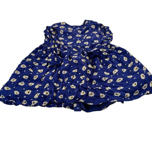 Babyhug Toddler girl 2-3 Y Blue Floral Dress - Picture 2 of 6